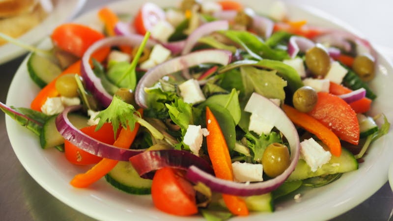 Chopped Italian salad at Anthony's pizza restaurant